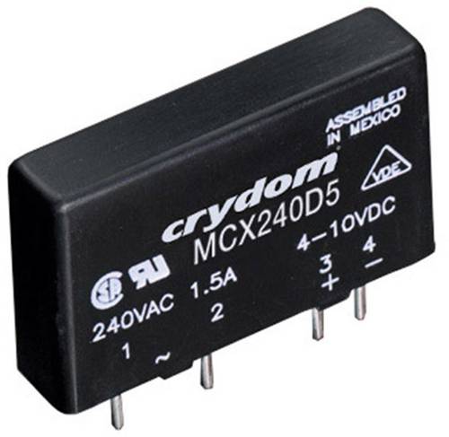 Halbleiterrelais MCX480D5 Last-Strom (max.): 5A Schaltspannung (max.): 660 V/AC Nullspannungs