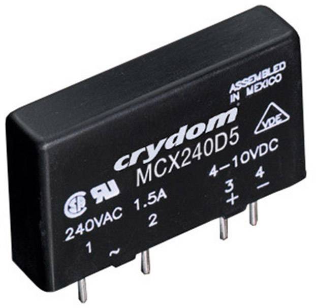 Crydom Halbleiterrelais MCX480D5 5A Schaltspannung (max.): 660 V/AC Nullspannungsschaltend 1St.
