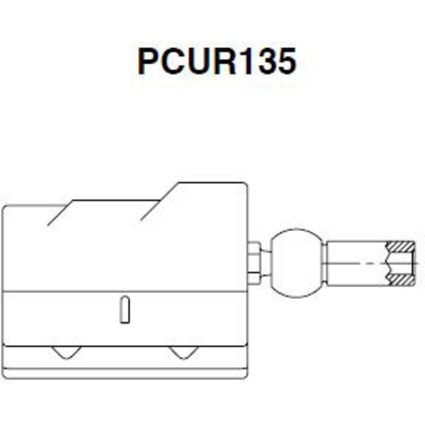 Gefran PCUR135 Positionsmagnet PCUR135 Ausführung (allgemein) Positionsmagnet, geführt 1St.