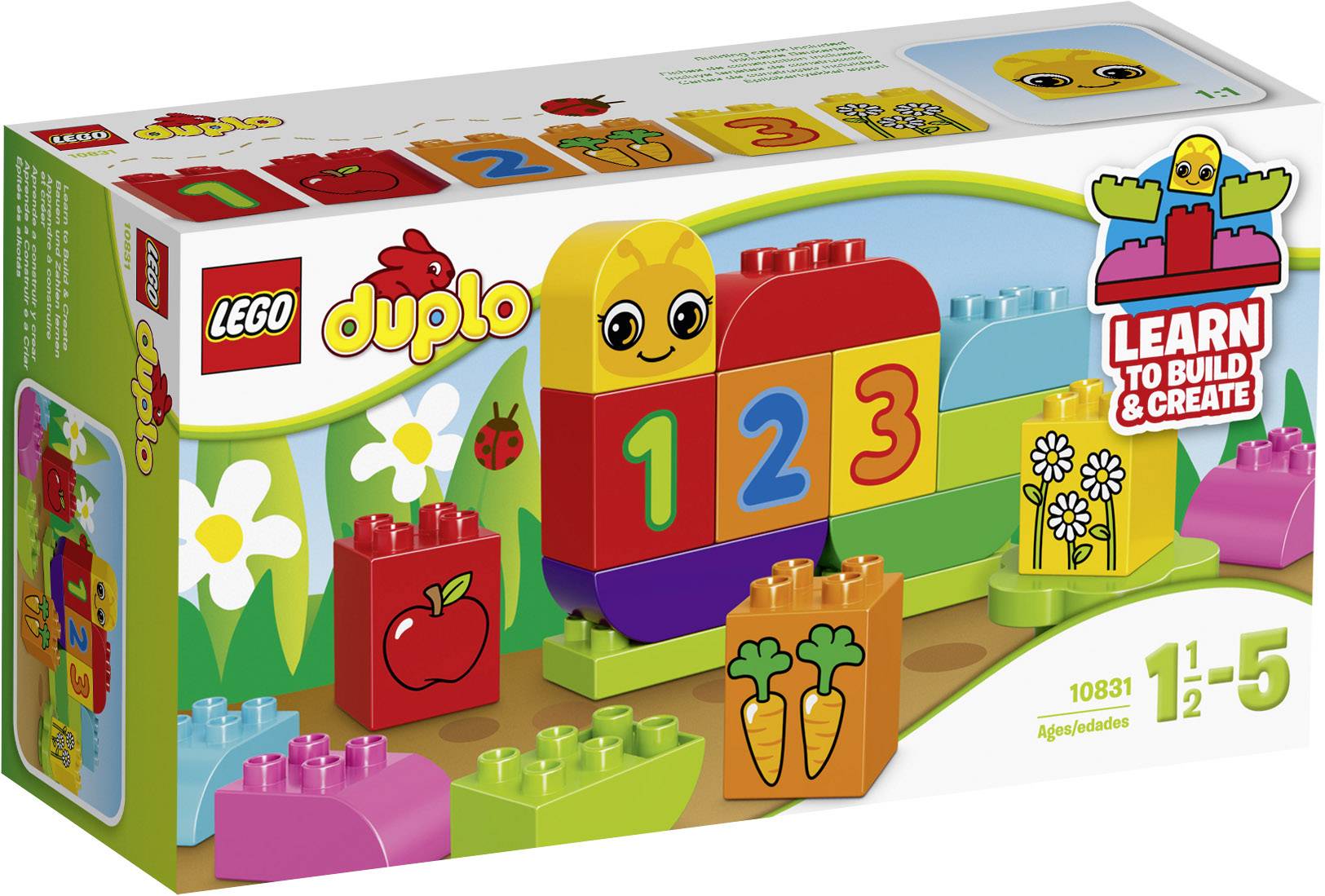 10831 LEGO® DUPLO® Meine erste Zahlenraupe