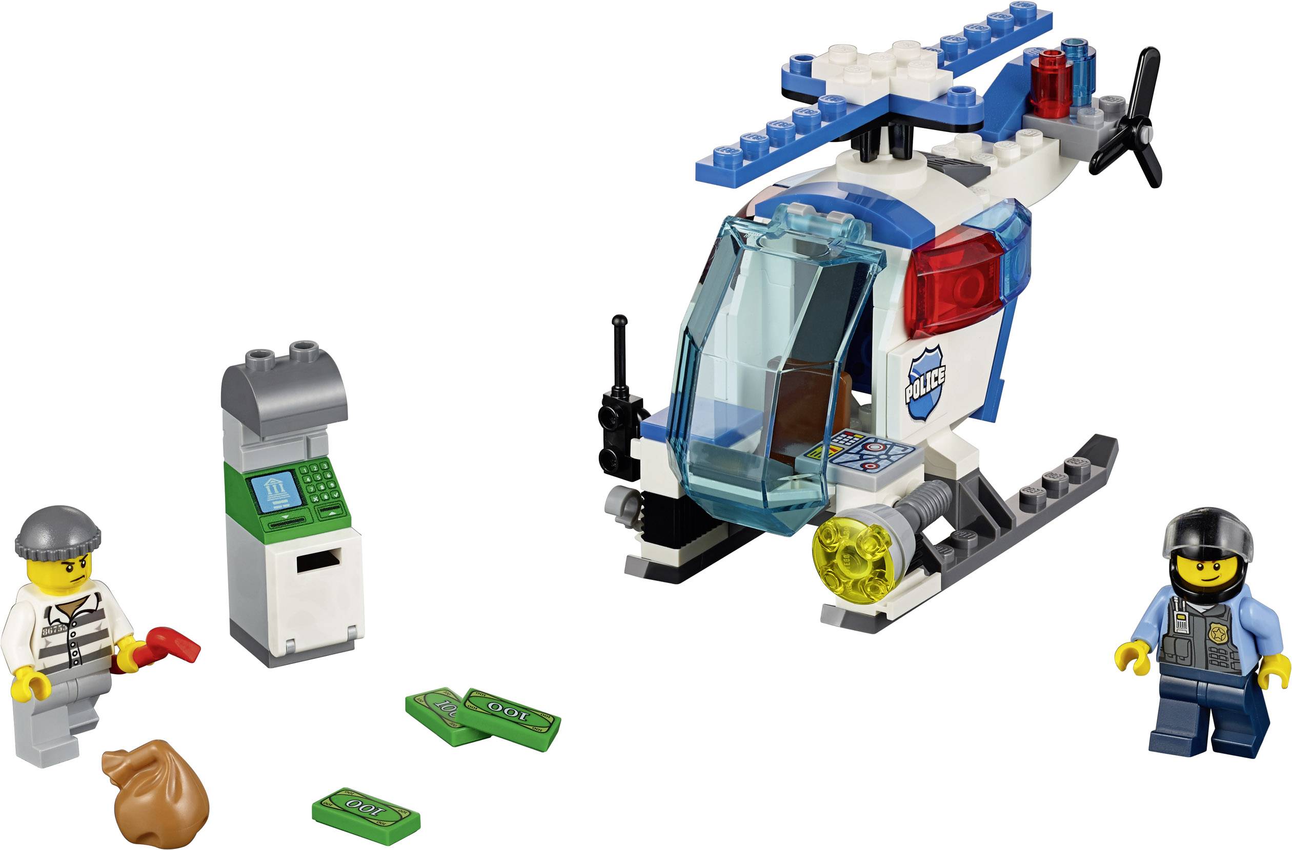 10720 LEGO® JUNIORS Verfolgung mit dem Polizeihelikopter