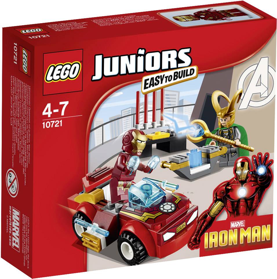 10721 LEGO® JUNIORS Iron Man gegen Loki