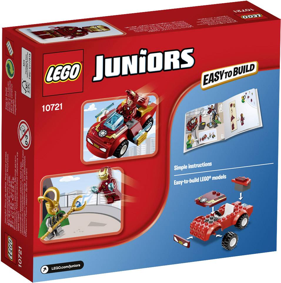 10721 LEGO® JUNIORS Iron Man gegen Loki