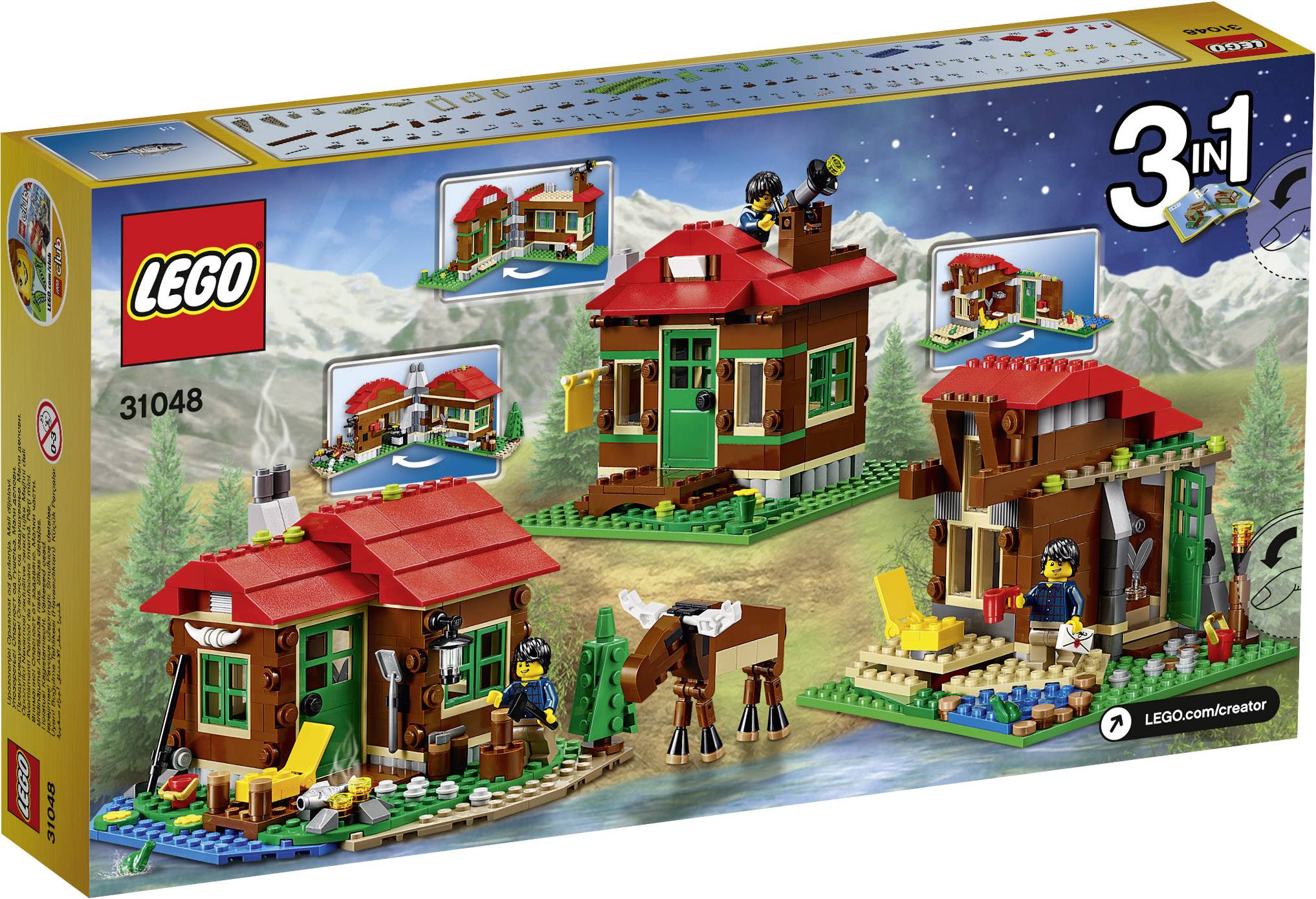 31048 LEGO® CREATOR Hütte am See