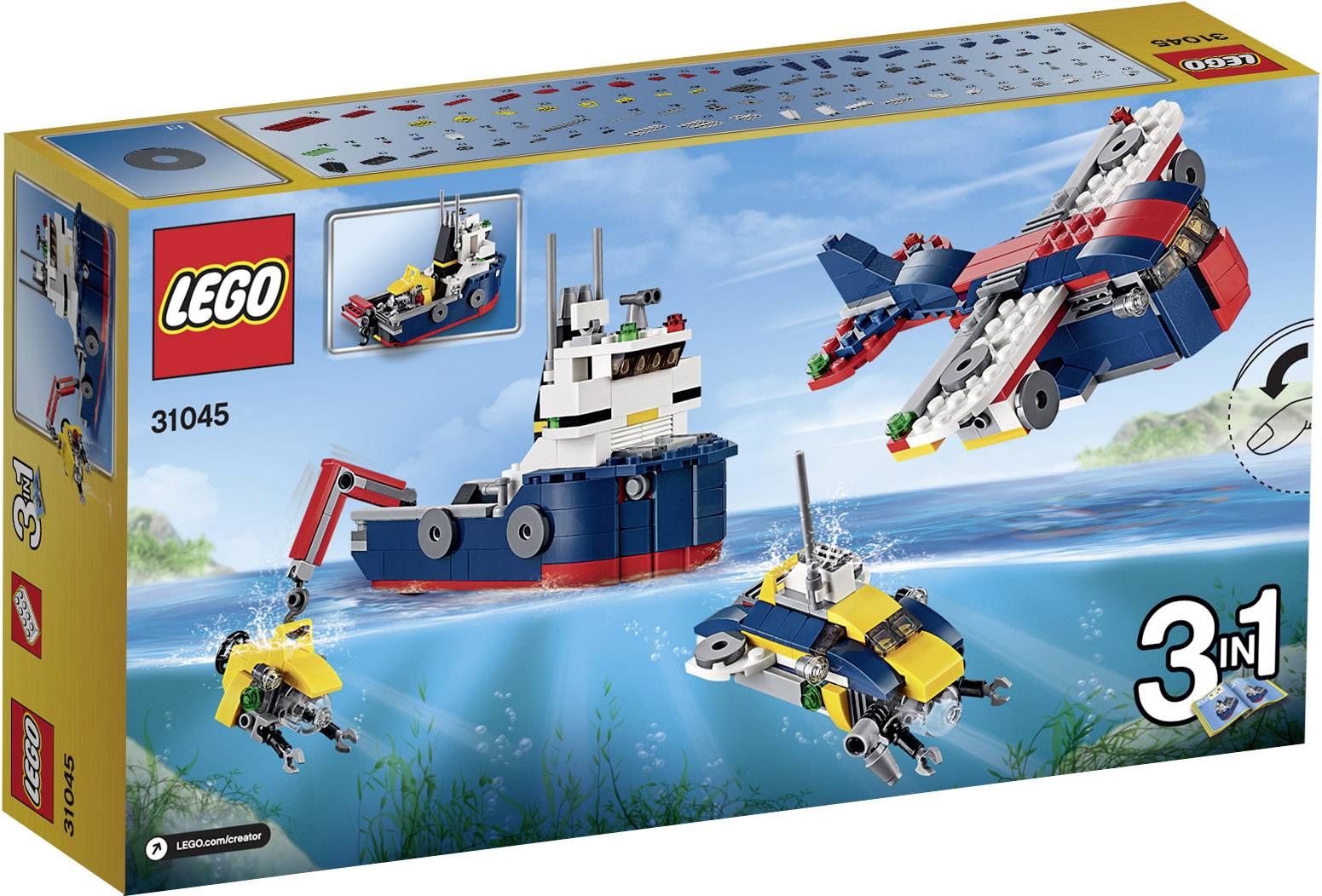 31045 LEGO® CREATOR Erforscher der Meere