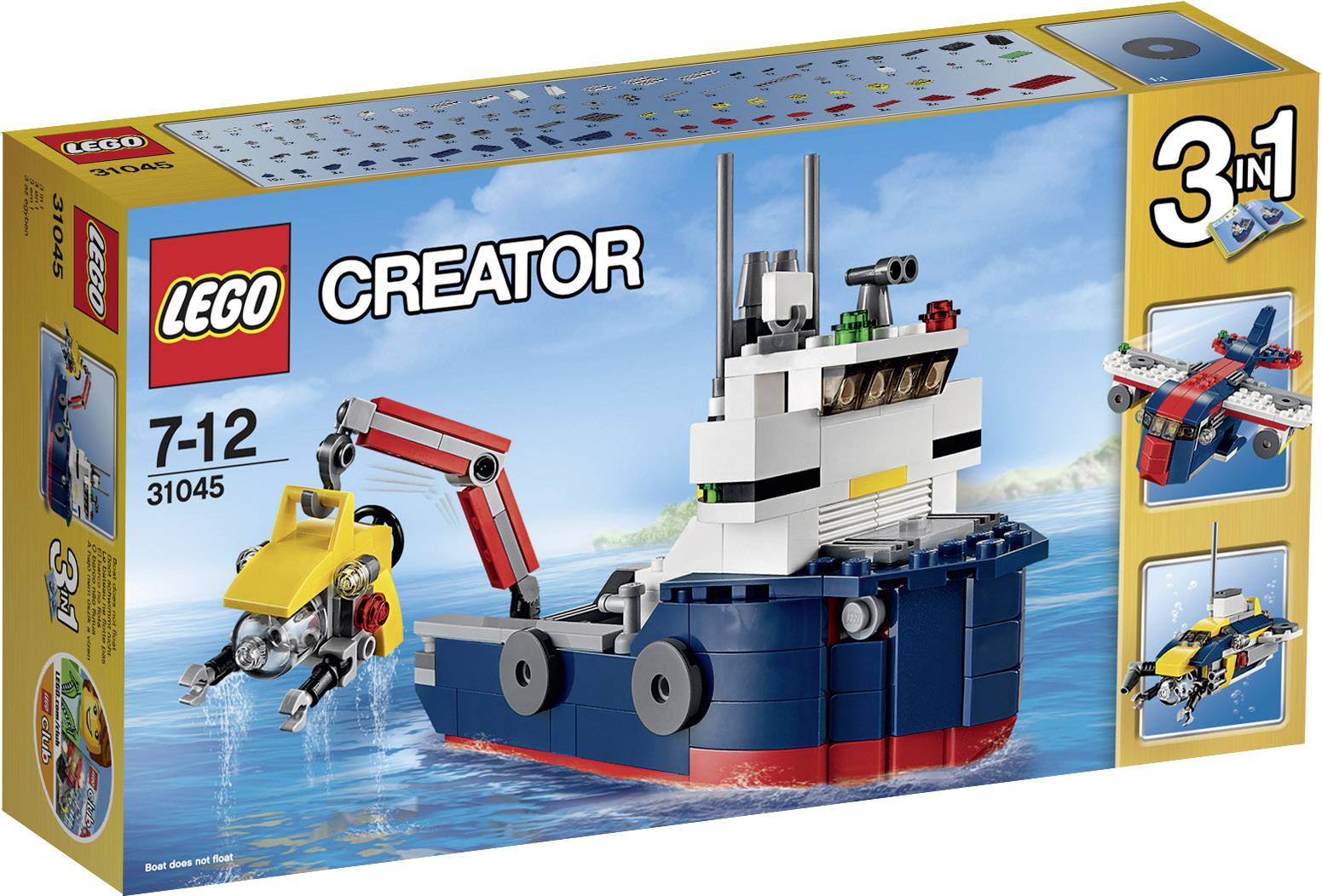 31045 LEGO® CREATOR Erforscher der Meere