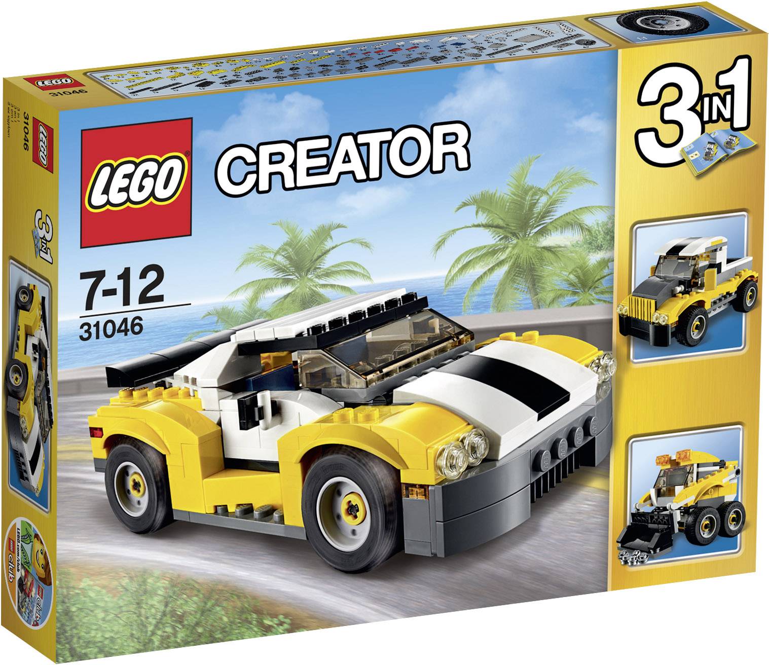 31046 LEGO® CREATOR Schneller Sportflitzer