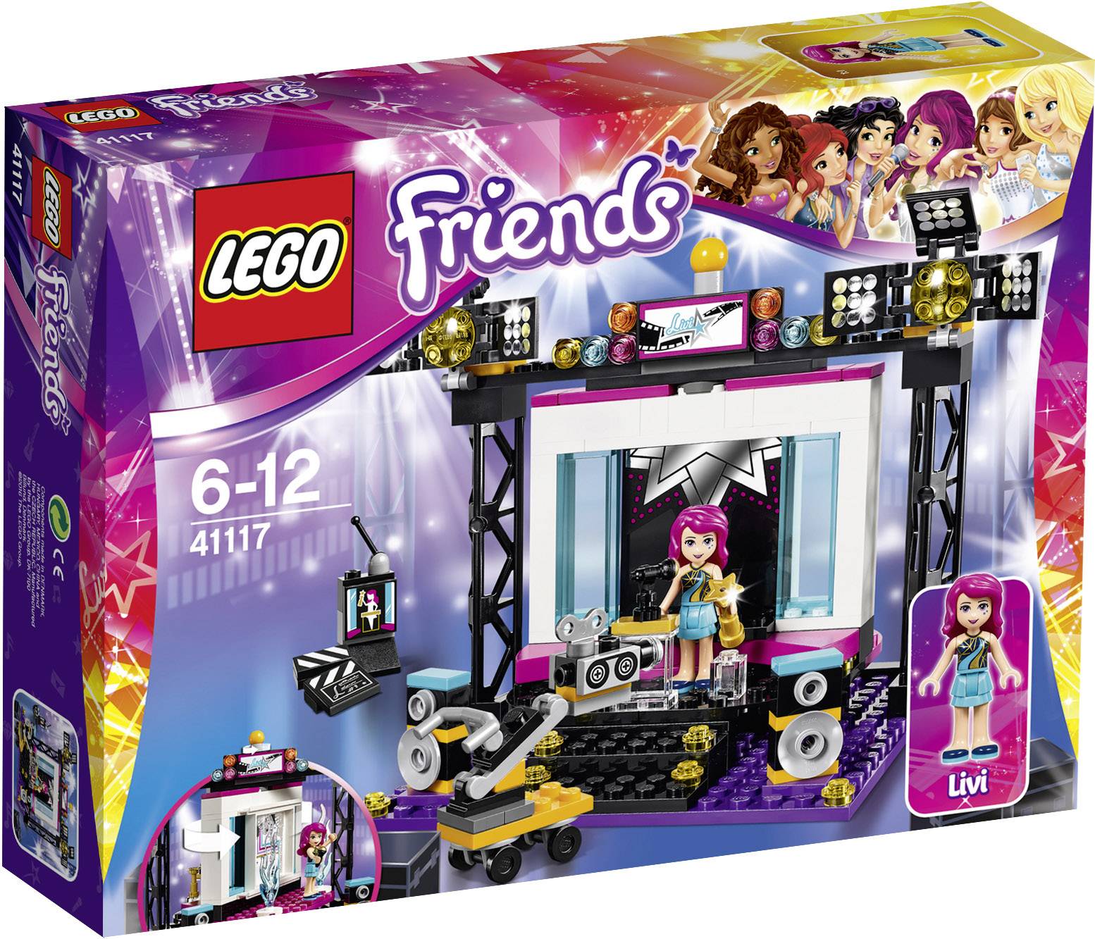 41117 LEGO® FRIENDS Popstar TV-Studio