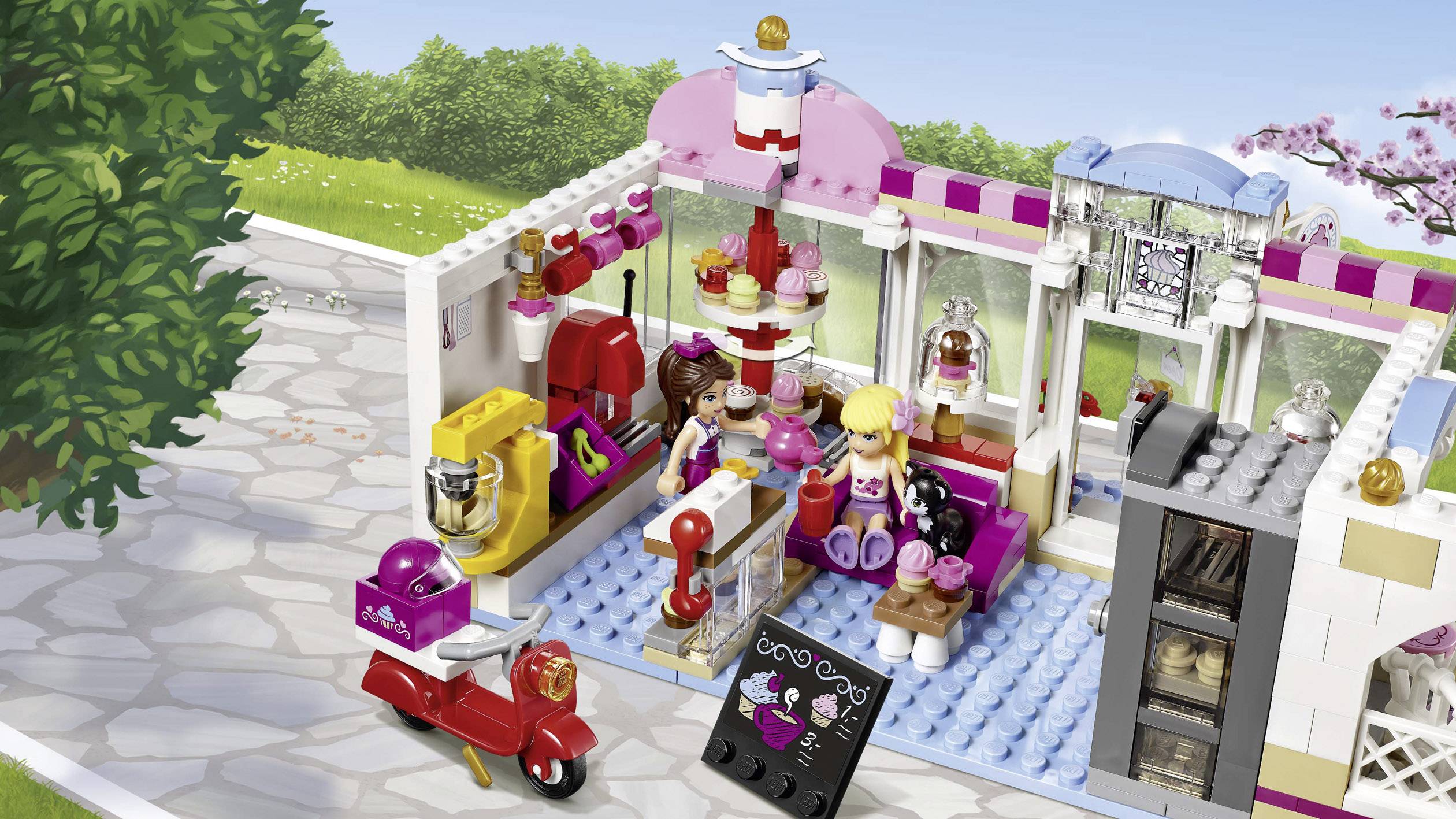 41119 LEGO® FRIENDS Heartlake Cupcake-Café