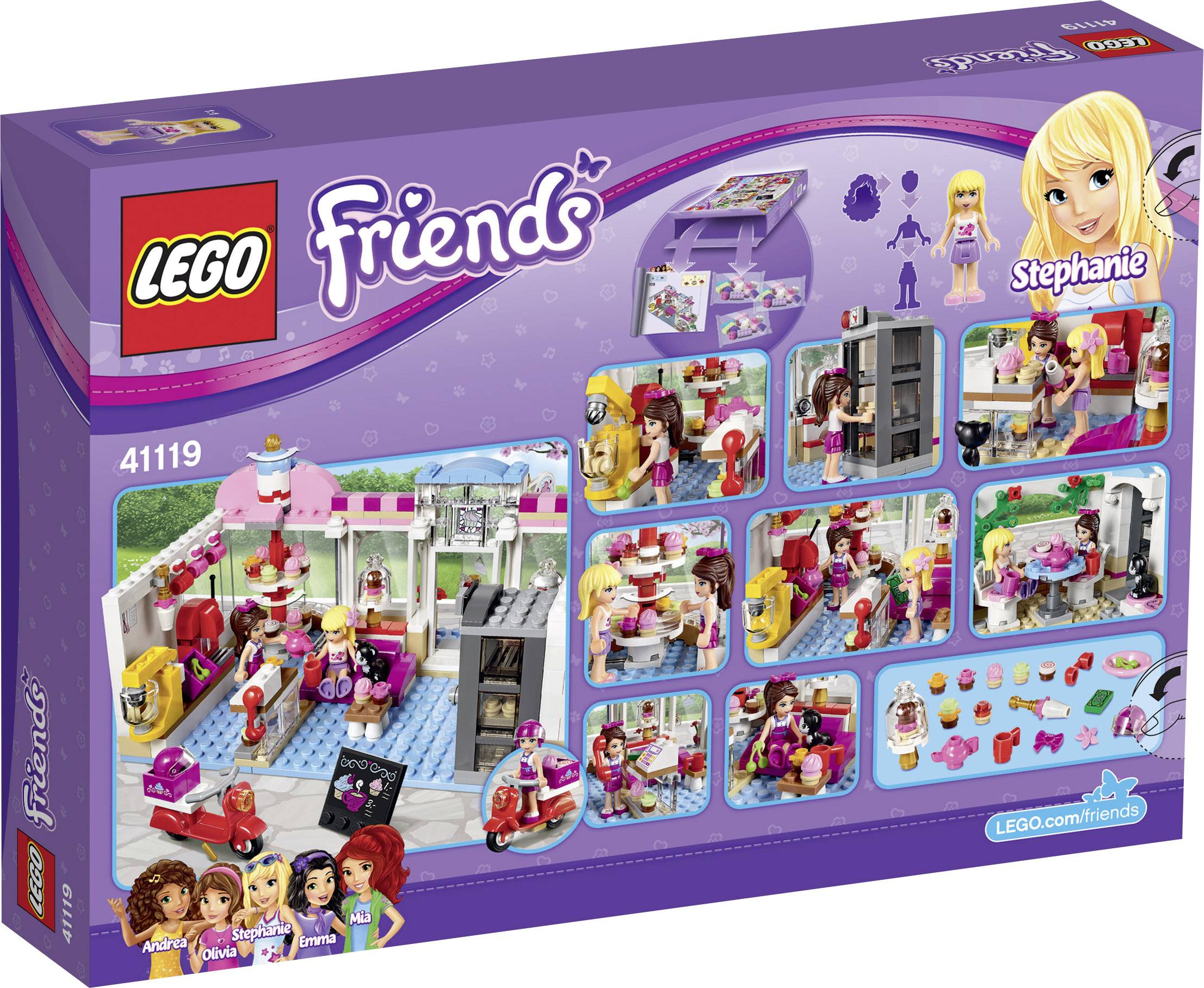 41119 LEGO® FRIENDS Heartlake Cupcake-Café
