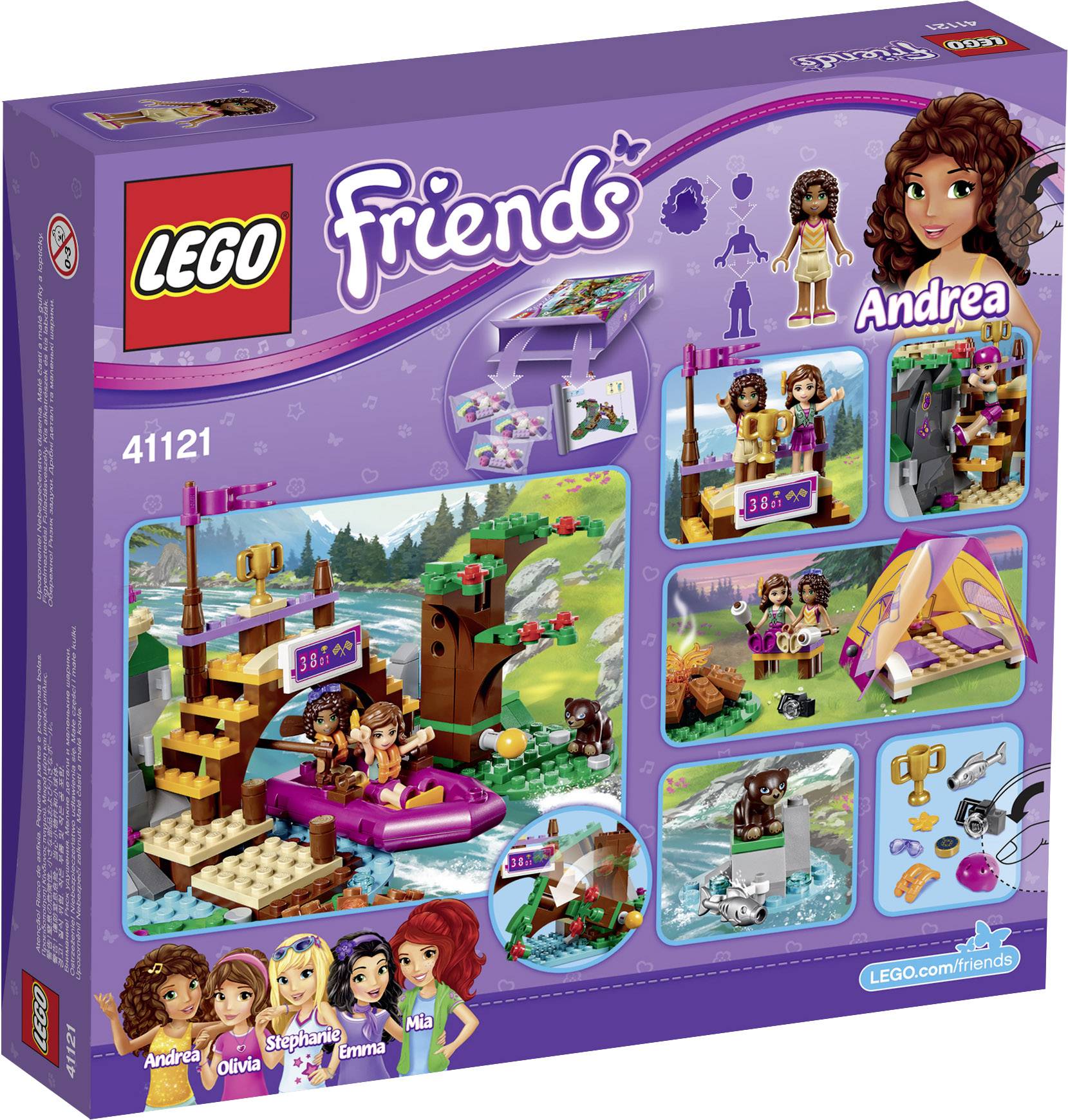41121 LEGO® FRIENDS Abenteuercamp Rafting