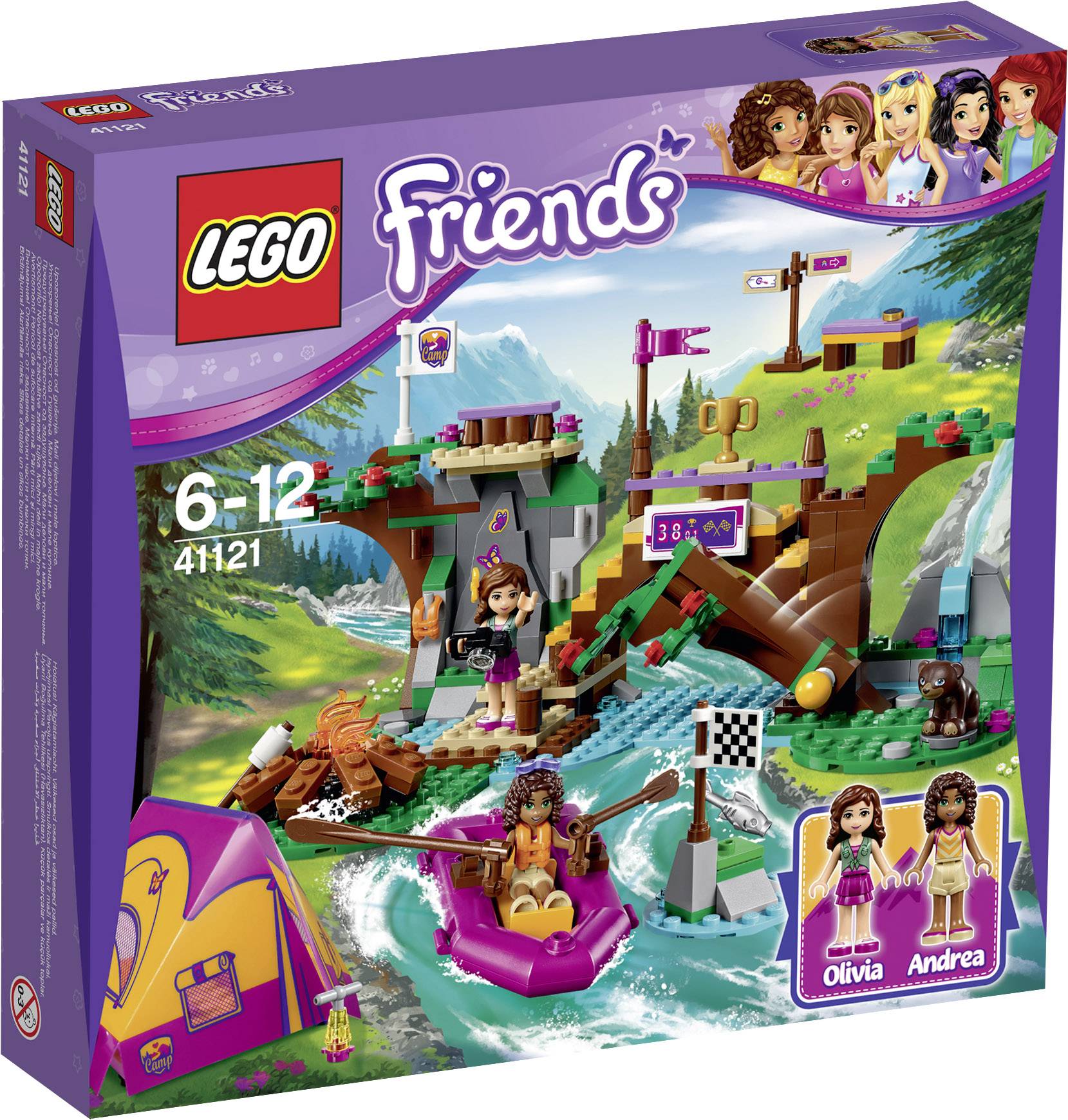41121 LEGO® FRIENDS Abenteuercamp Rafting