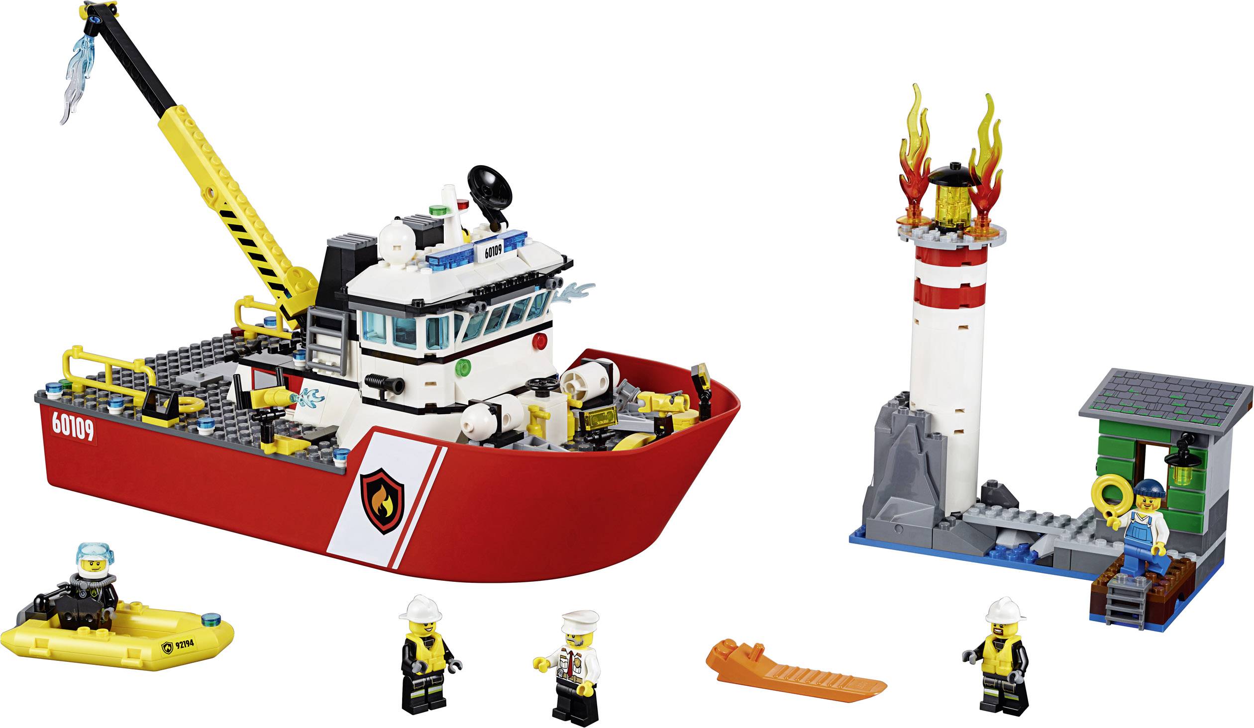 60109 LEGO® CITY Feuerwehrschiff