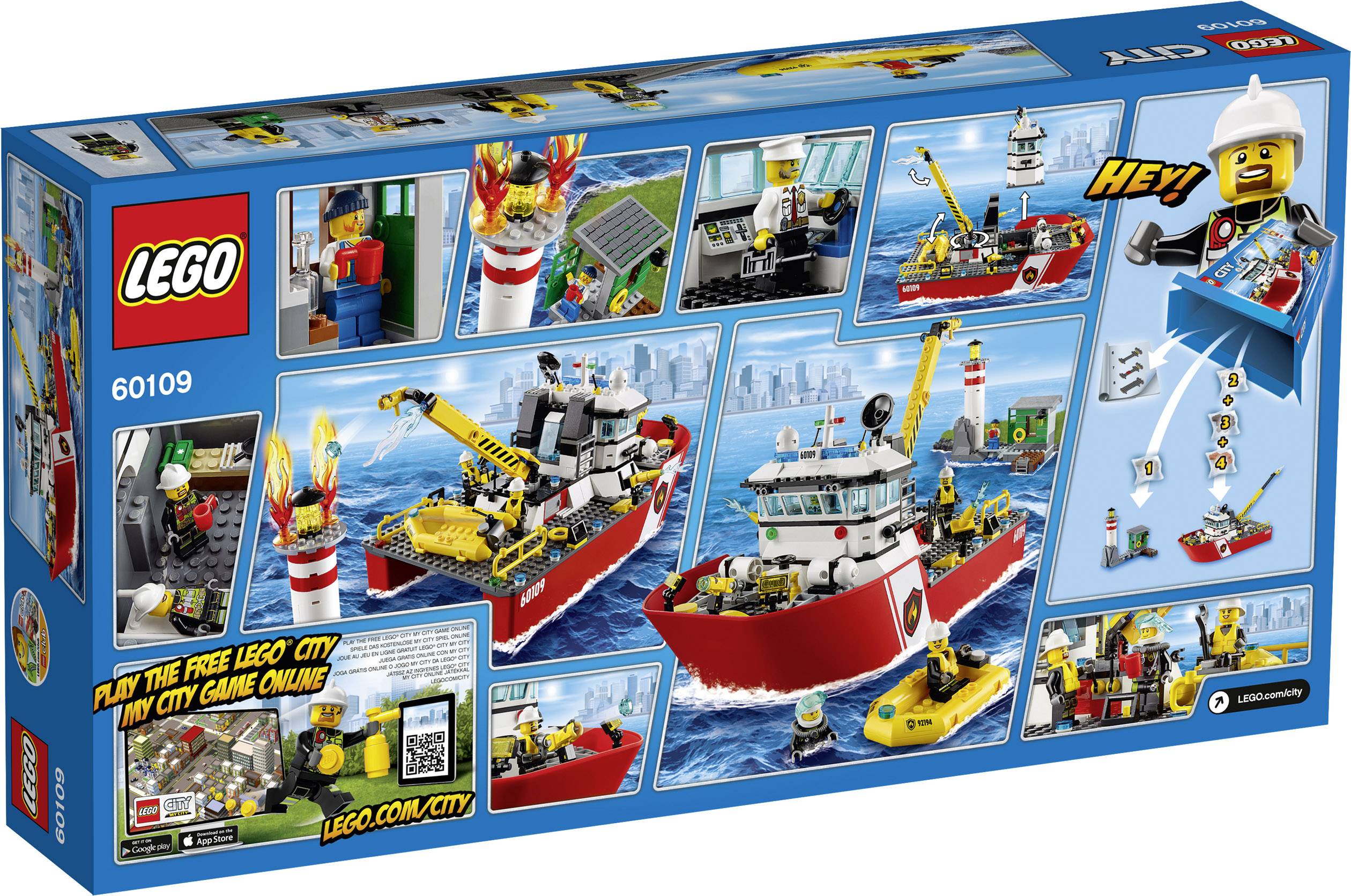 60109 LEGO® CITY Feuerwehrschiff
