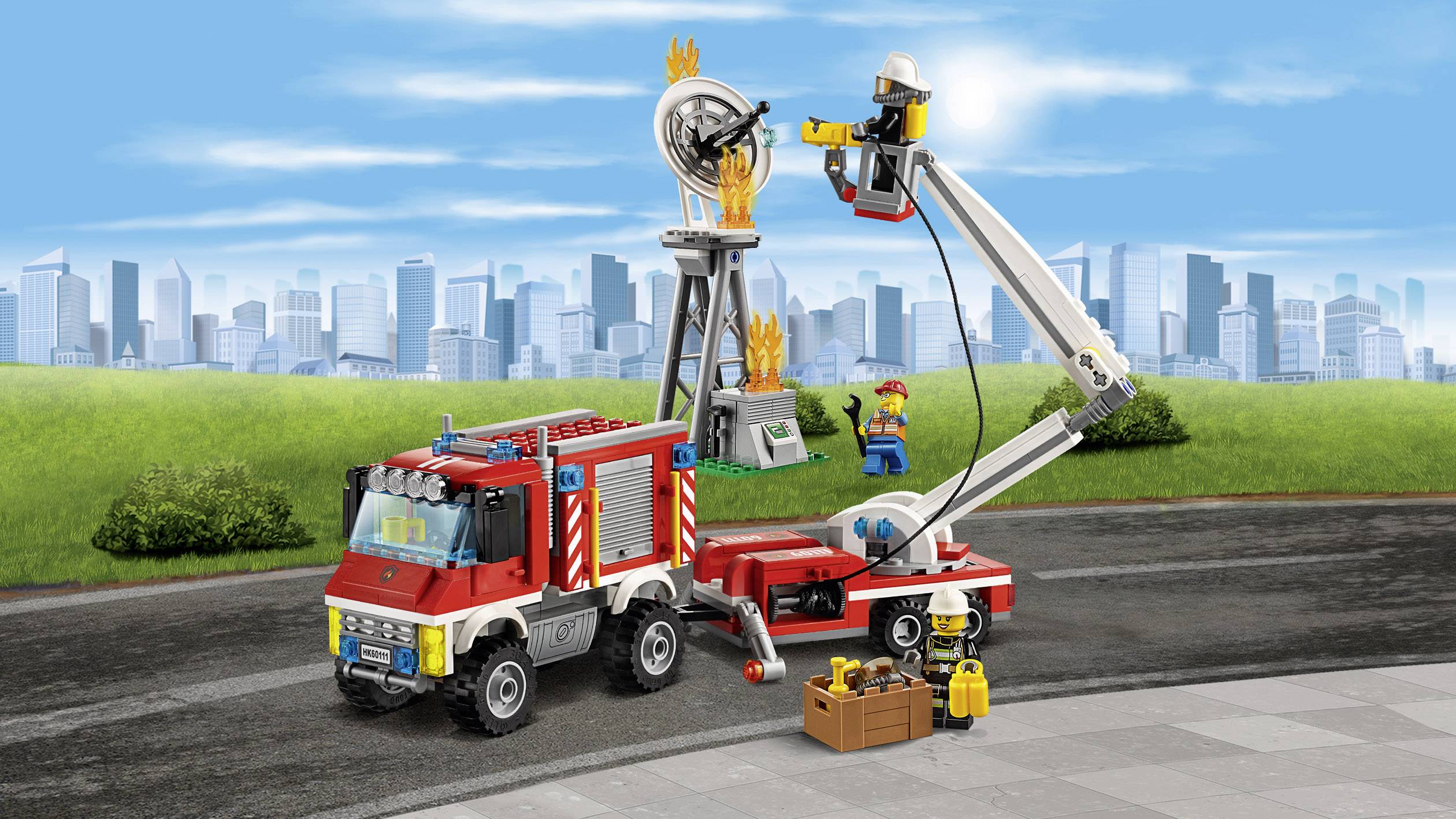 60111 LEGO® CITY Feuerwehr-Einsatzfahrzeug