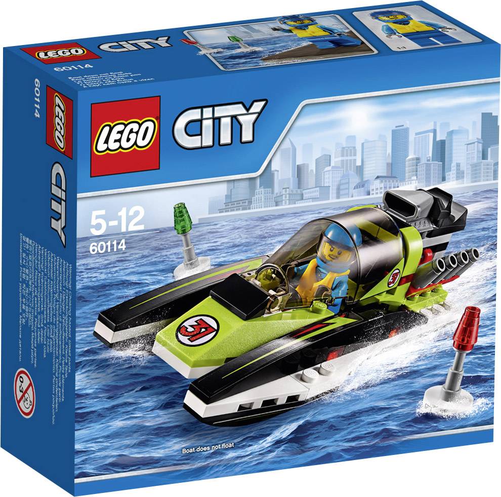 LEGO® CITY 60114 RENNBOOT