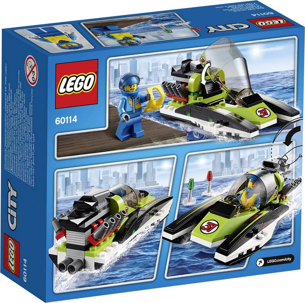 LEGO® CITY 60114 RENNBOOT