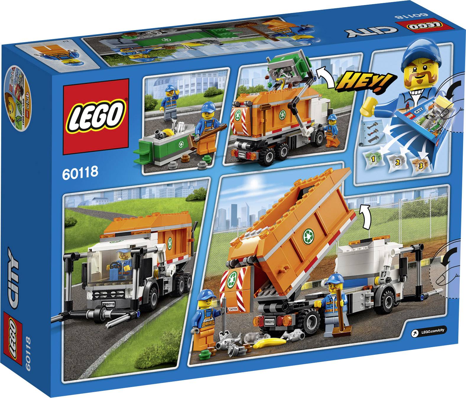 60118 LEGO® CITY Müllabfuhr
