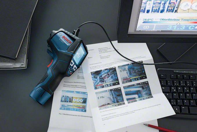 Bosch Professional GIS 1000 C Professional Infrarot-Thermometer Optik 50:1 -40 - +1000 °C Pyrometer