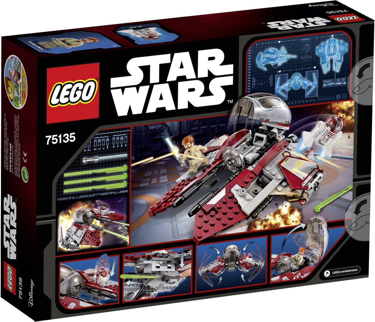 75135 LEGO® STAR WARS™ Obi-Wan’s Jedi Interceptor™