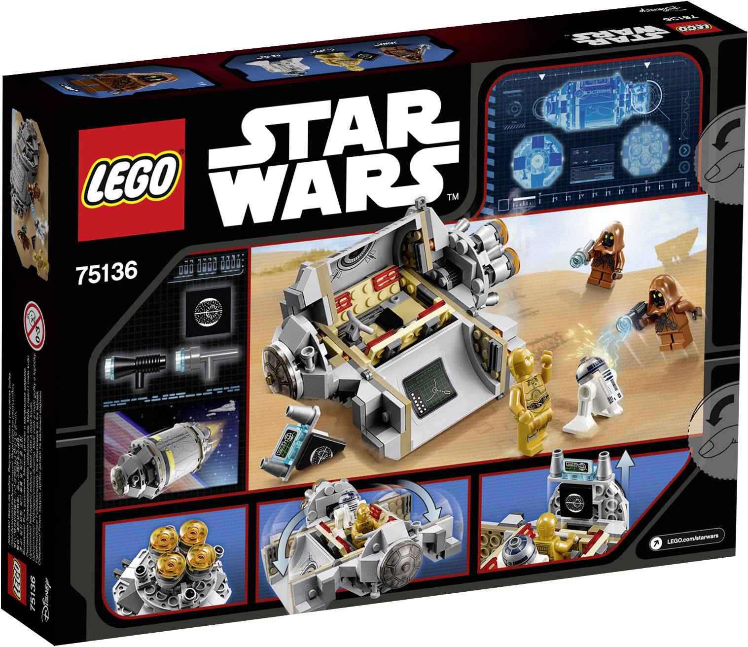 75136 LEGO® STAR WARS™ Droid™ Escape Pod