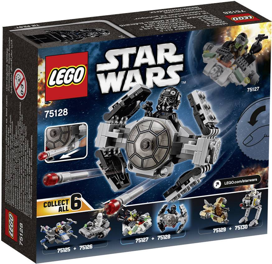 75128 LEGO® STAR WARS™ TIE Advanced Prototype™