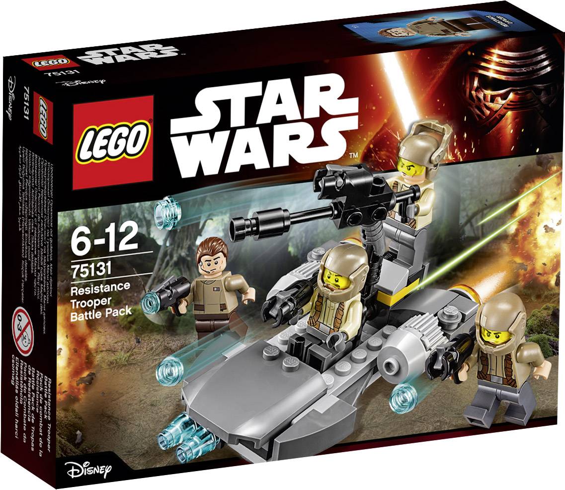 75131 LEGO® STAR WARS™ Resistance Trooper Battle Pack