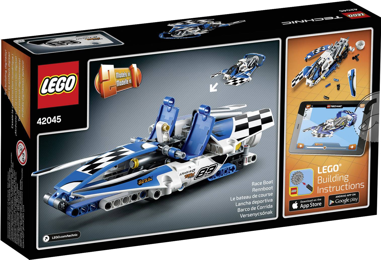 42045 LEGO® TECHNIC Renngleitboot