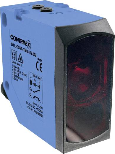 Contrinex DTL-C55PA-TMS-619-506 Laser-Distanz-Sensor 1 St. Reichweite max. (im Freifeld): 5000 mm (