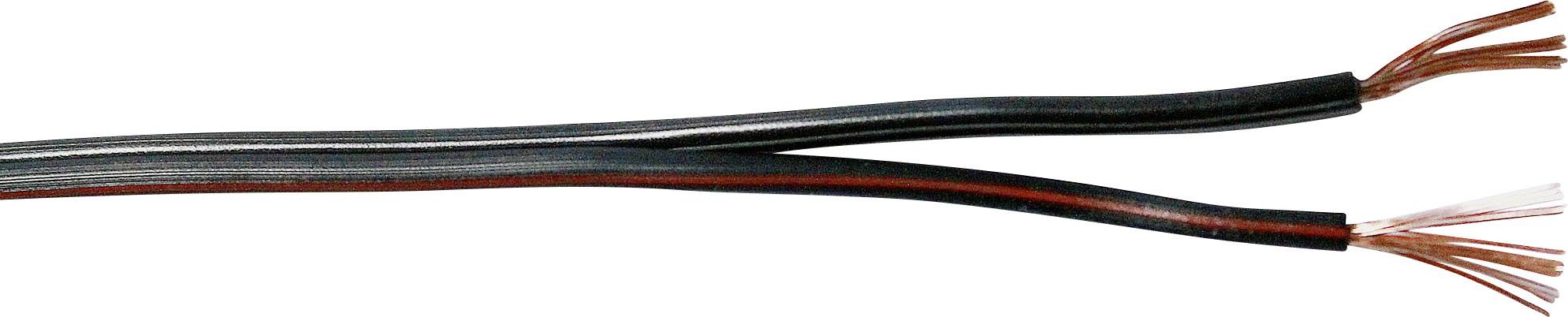 AIV 70I043 Lautsprecherkabel 2 x 0.75 mm² Rot/Schwarz Meterware
