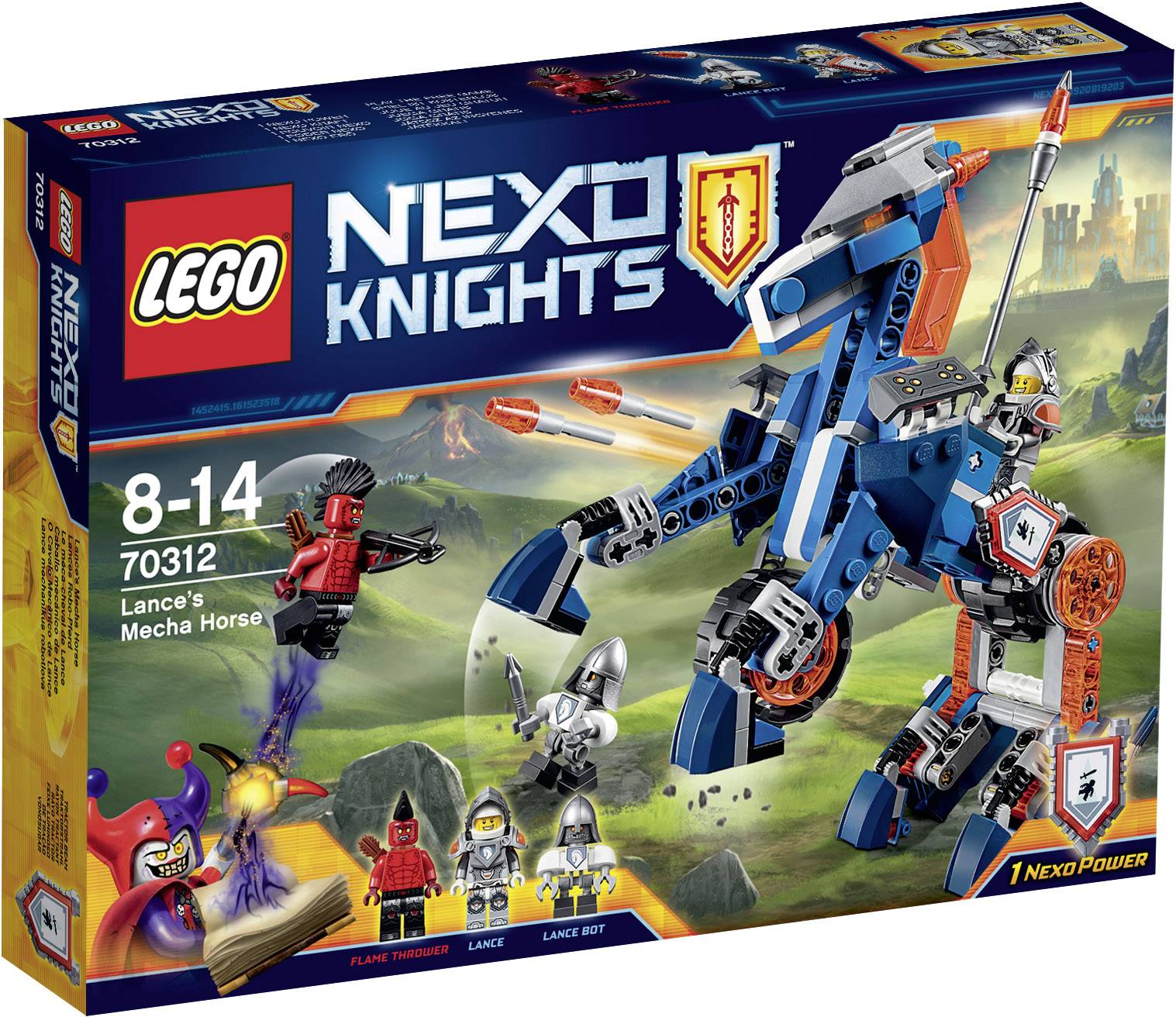 70312 LEGO® NEXO KNIGHTS™ Lances Robo-Pferd