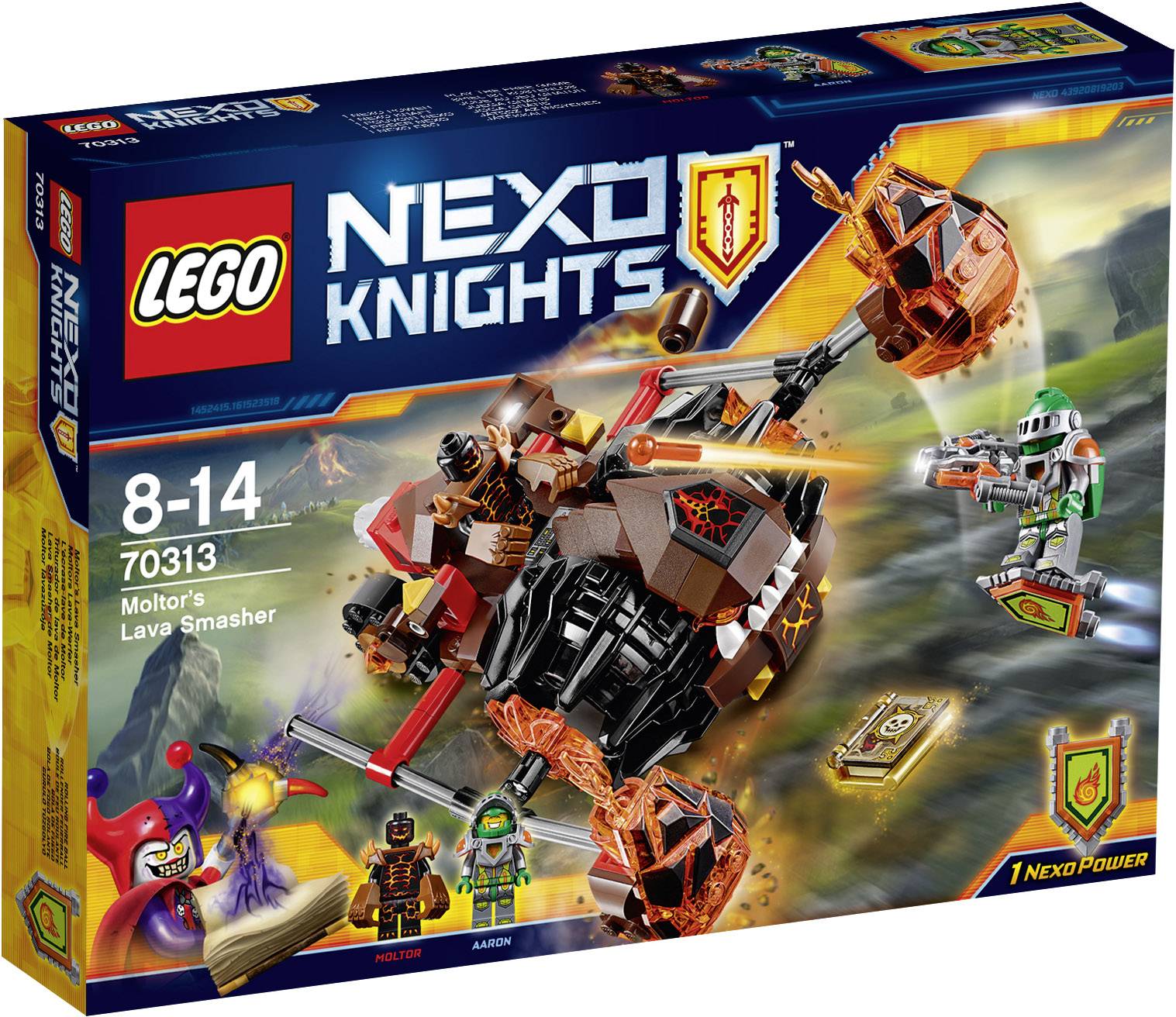 LEGO® NEXO KNIGHTS 70313 MOLTORS LAVA-W