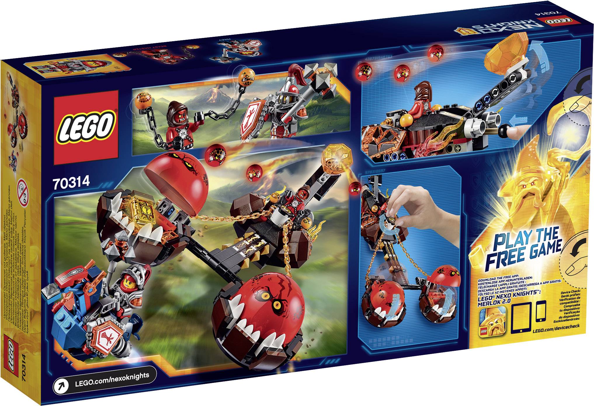 70314 LEGO® NEXO KNIGHTS™ Chaos-Kutsche des Monster-Meisters
