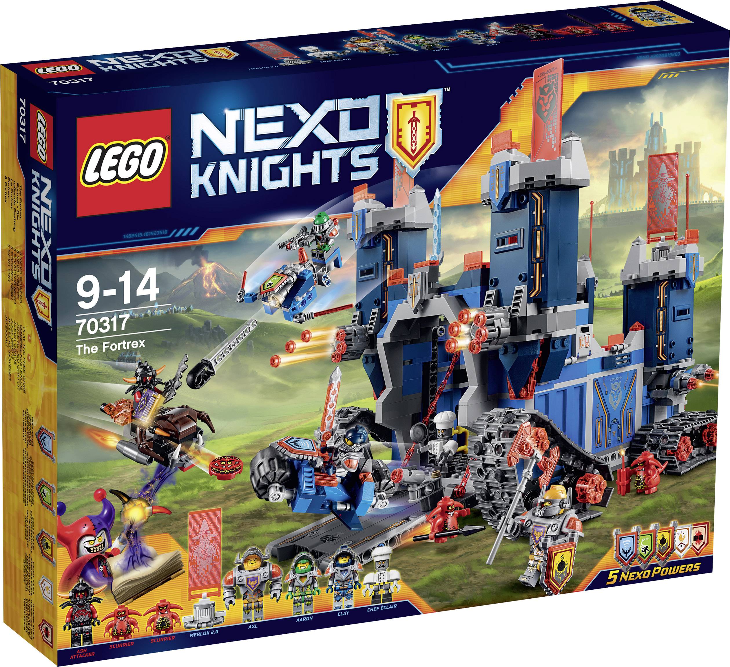 70317 LEGO® NEXO KNIGHTS™ Fortrex- Die rollende Festung