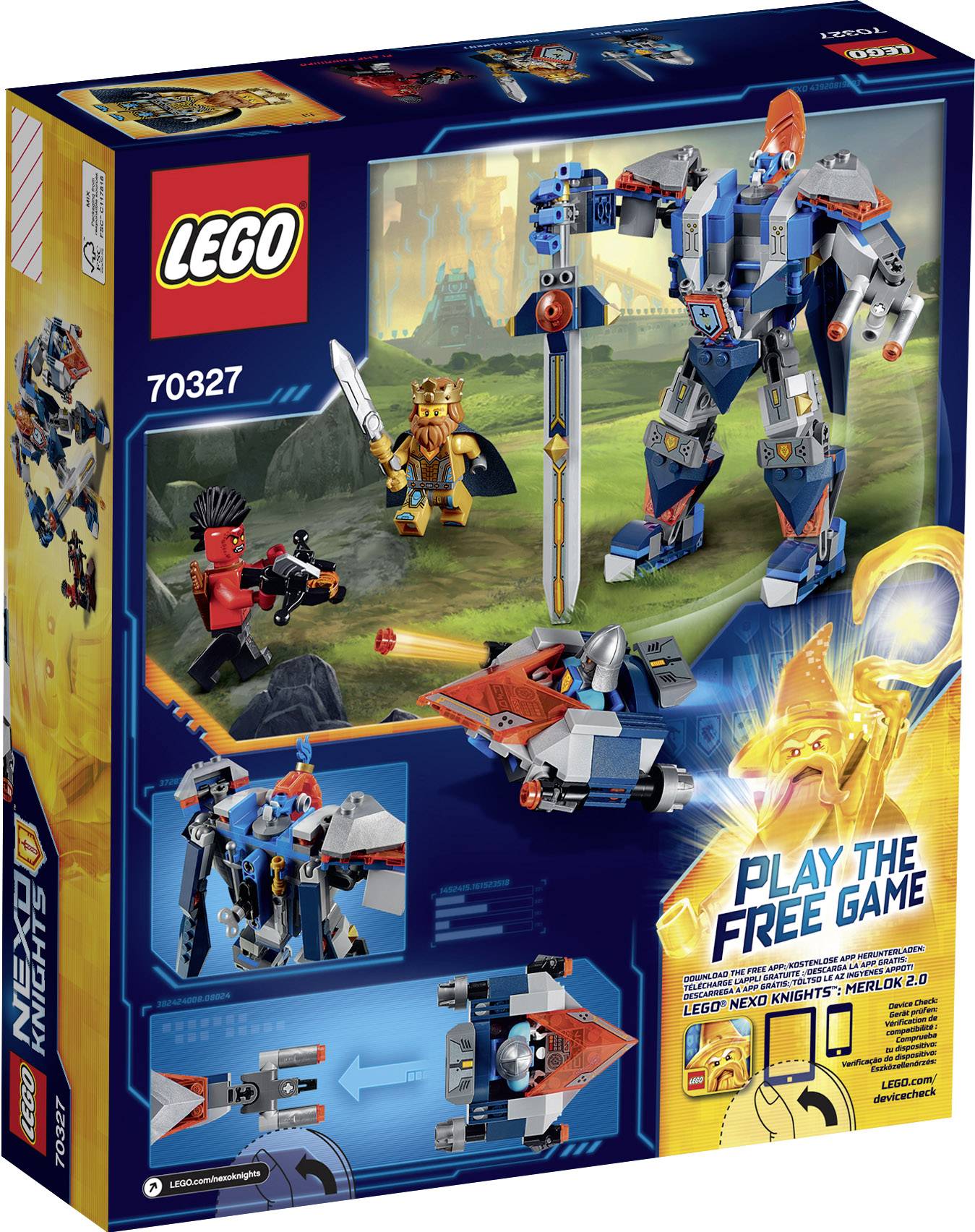 70327 LEGO® NEXO KNIGHTS™ Der Mech des Königs