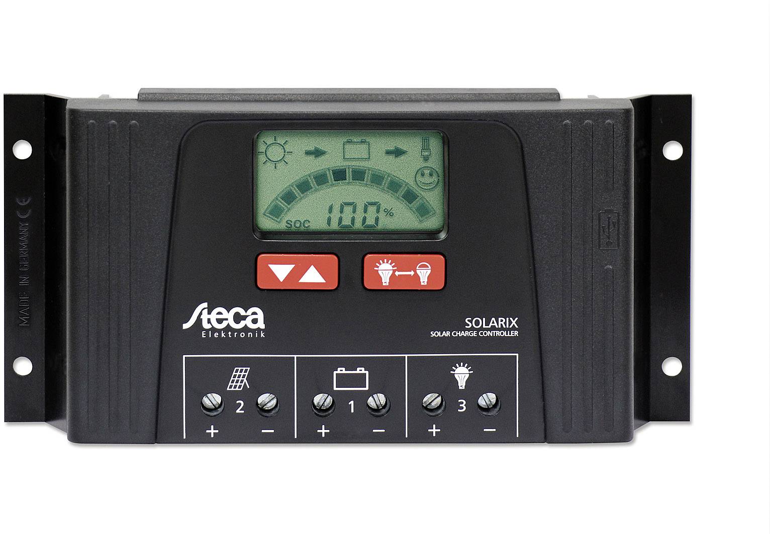 Steca Solarix 2525 Laderegler PWM 12 V, 24V 25A