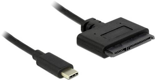 USB 3.2 Gen 1 (USB 3.0) Anschlusskabel [1x USB-C™ Stecker - 1x SATA-Kombi-Stecker 7+15pol.]