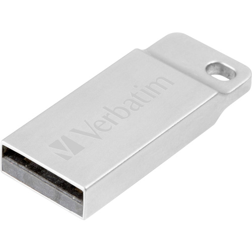 Verbatim Metall-Gehäuse USB-Stick 32 GB Silber 98749 USB 2.0