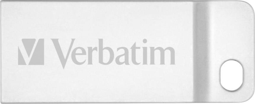 Verbatim Metall-Gehäuse USB-Stick 16 GB Silber 98748 USB-A (USB 2.0)