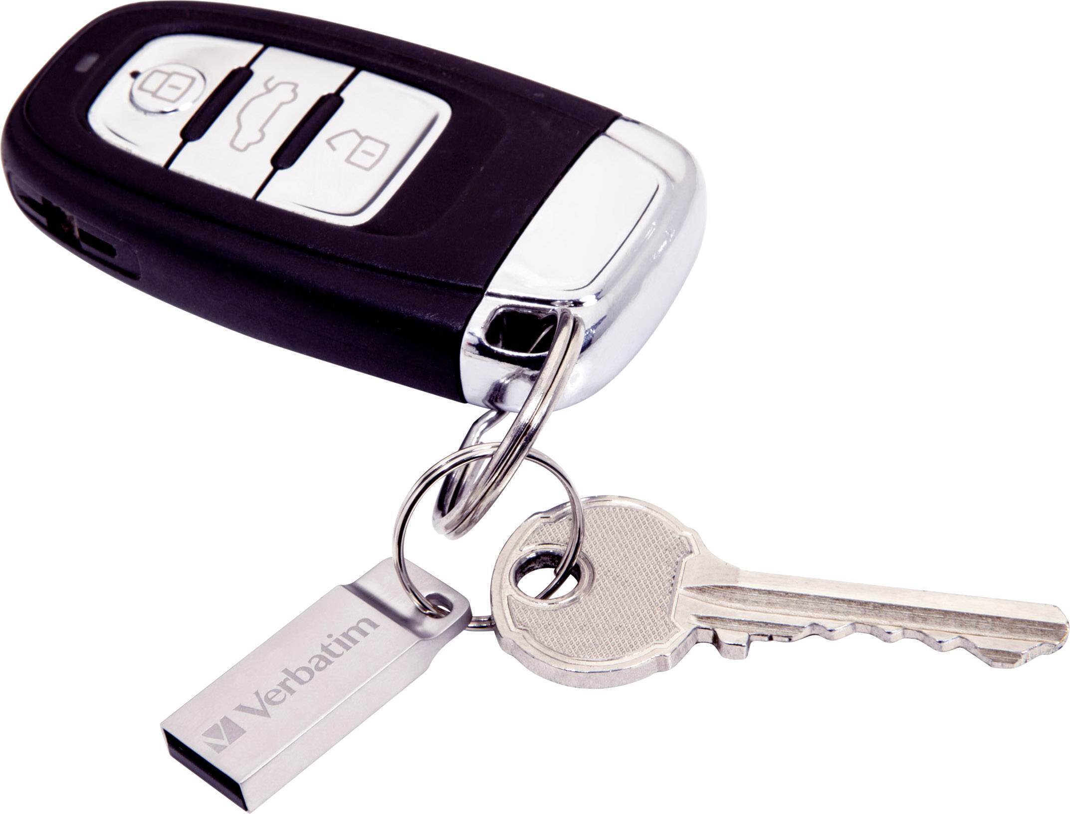 Verbatim Metall-Gehäuse USB-Stick 16 GB Silber 98748 USB-A (USB 2.0)