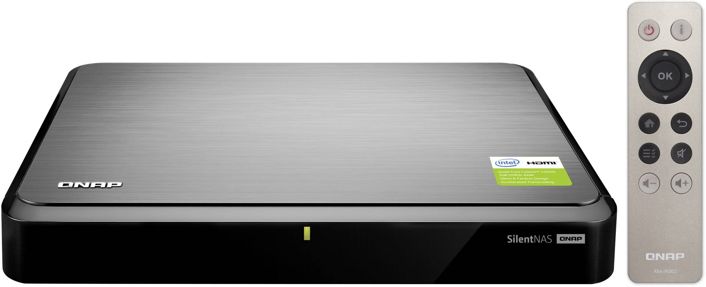 QNAP NAS-Server 4 TB bestückt mit WD Red™ HS-251+-4TB-WR