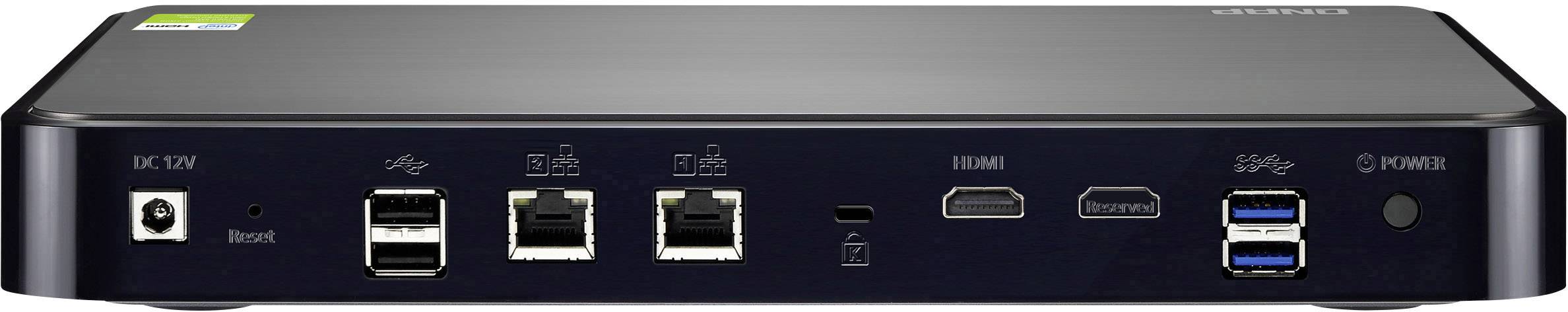 QNAP NAS-Server 4 TB bestückt mit WD Red™ HS-251+-4TB-WR