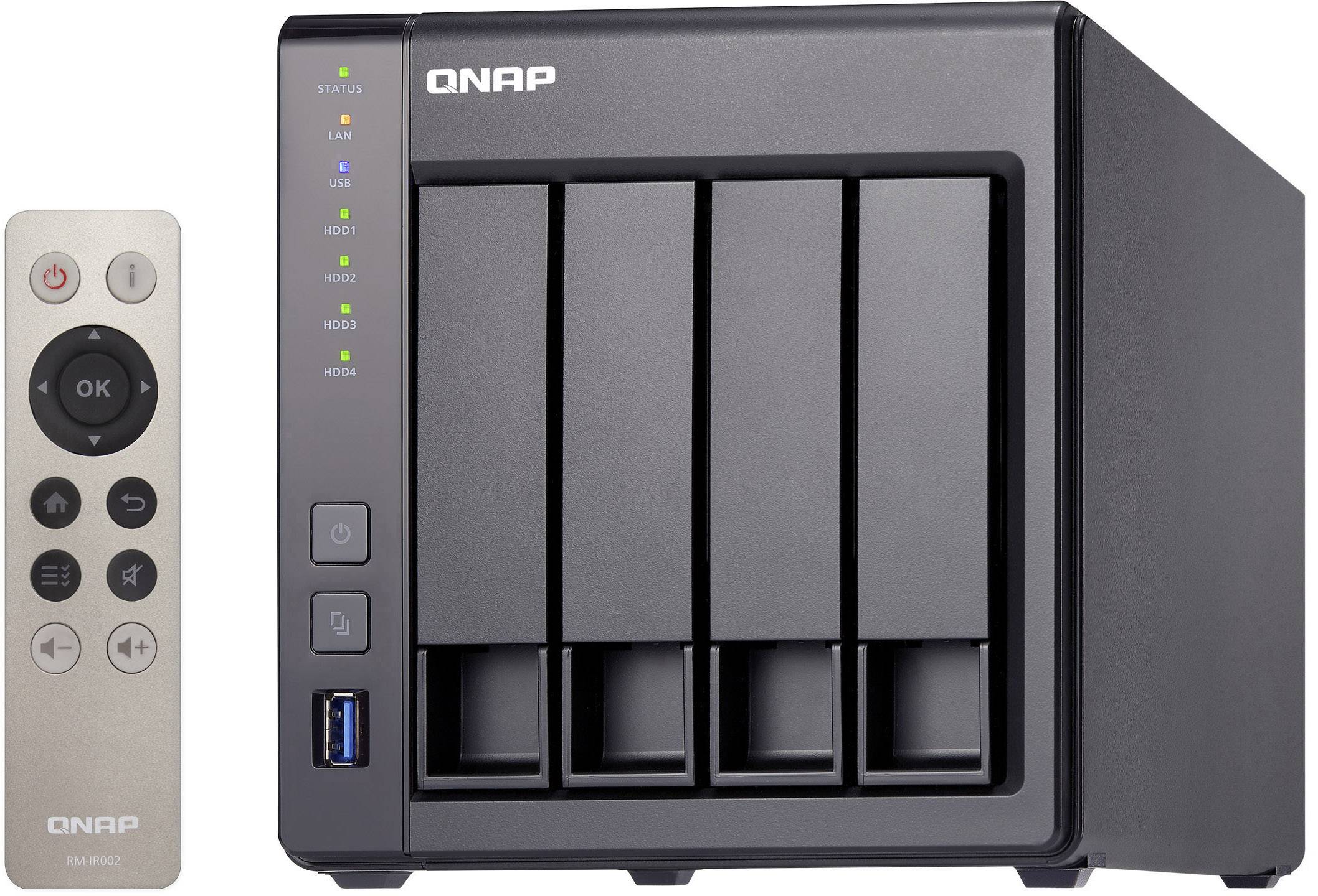 QNAP TS-451+ NAS-Server Gehäuse 4 Bay TS-451+-8G