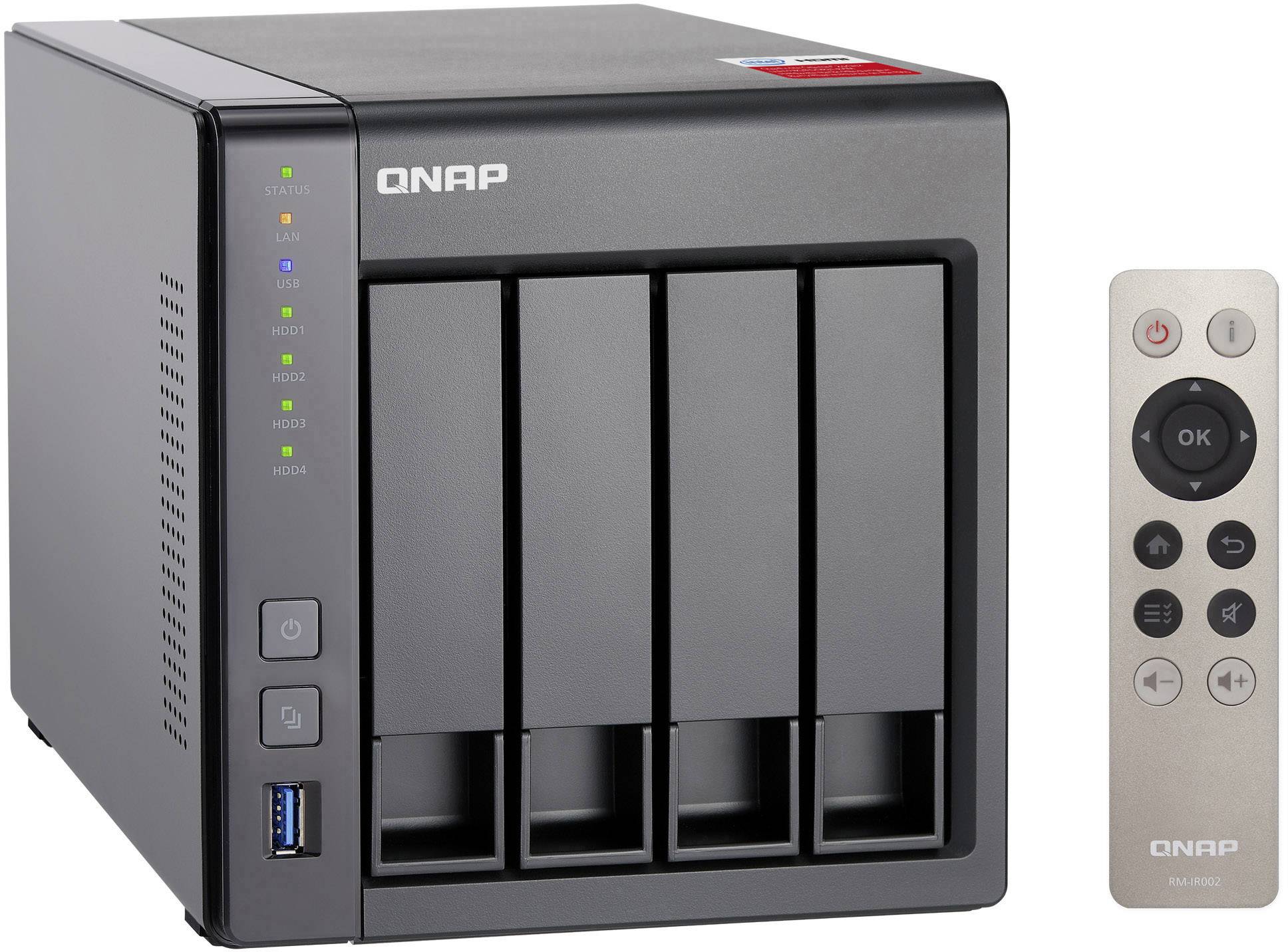 QNAP TS-451+ NAS-Server Gehäuse 4 Bay TS-451+-8G