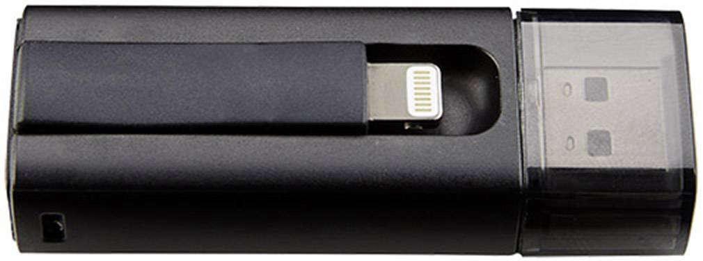 Intenso iMobile Line USB-Zusatzspeicher Smartphone/Tablet Schwarz 64GB USB 3.2 Gen 1 (USB 3.0), Apple Lightning