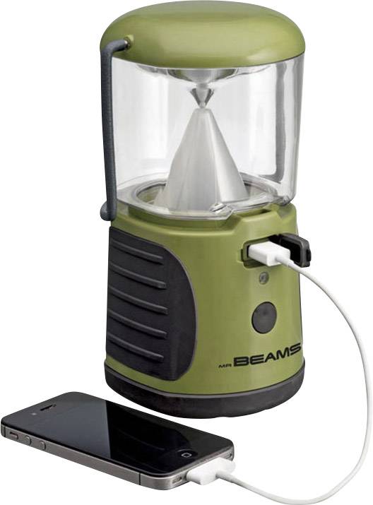 Mr. Beams MB470 LED Camping-Laterne 260lm batteriebetrieben 725.75g Grün