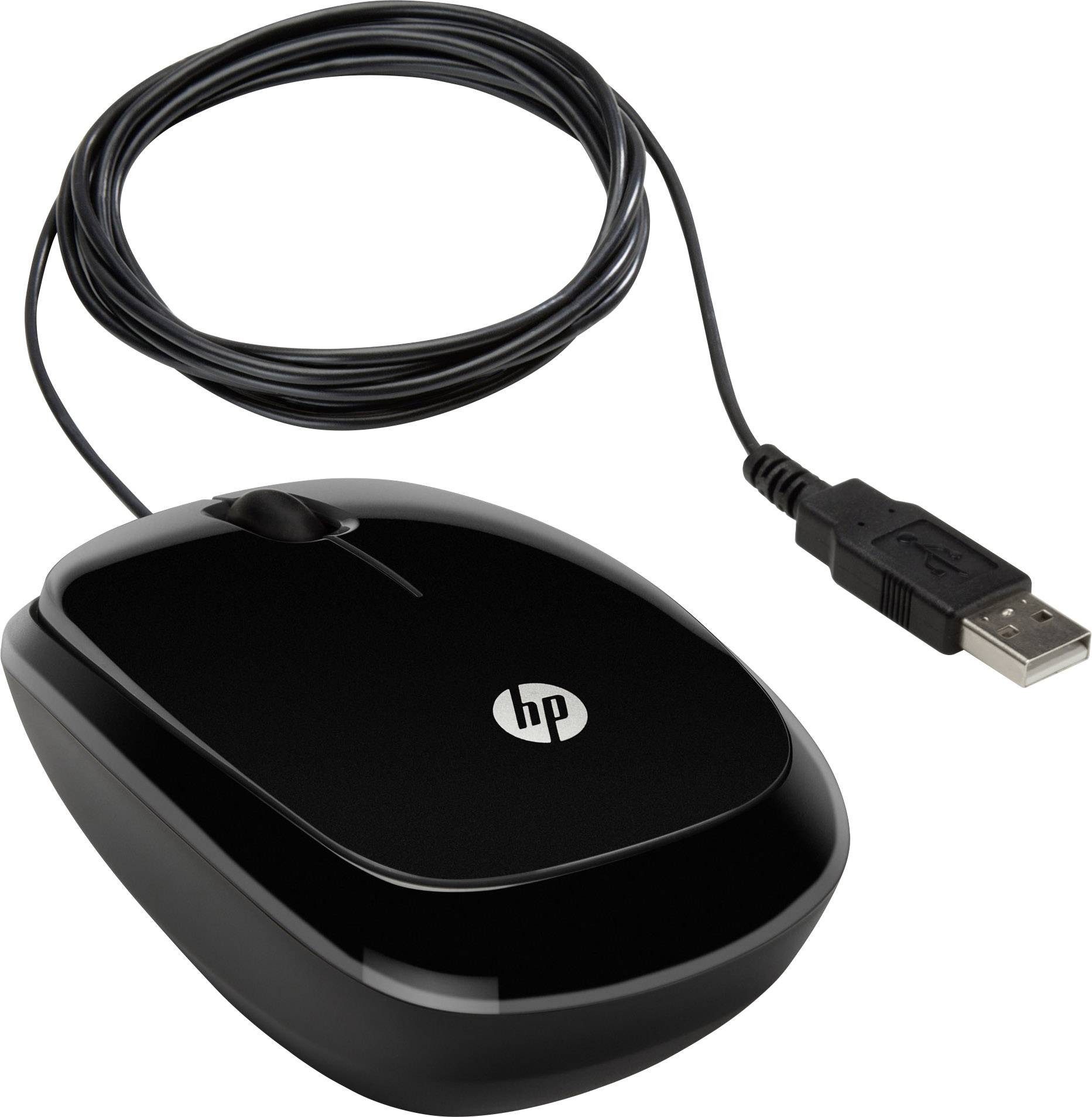 HP X1200 USB-Maus Optisch Schwarz