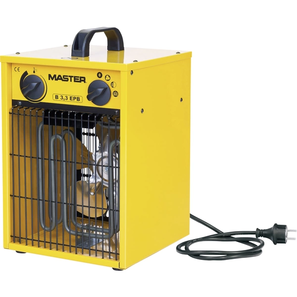 Master Klimatechnik B-3IT Bauheizer 1650 W, 3300W Gelb, Schwarz Master Klimatechnik B-3IT Bauheizer 1650 W, 3300W Gelb, Schwarz