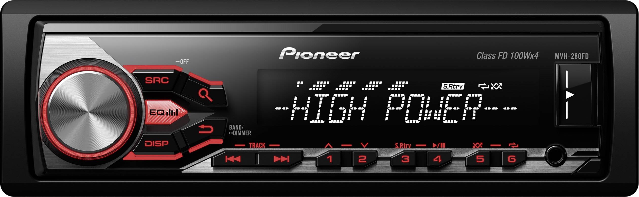 Pioneer MVH-280FD Autoradio Anschluss für Lenkradfernbedienung