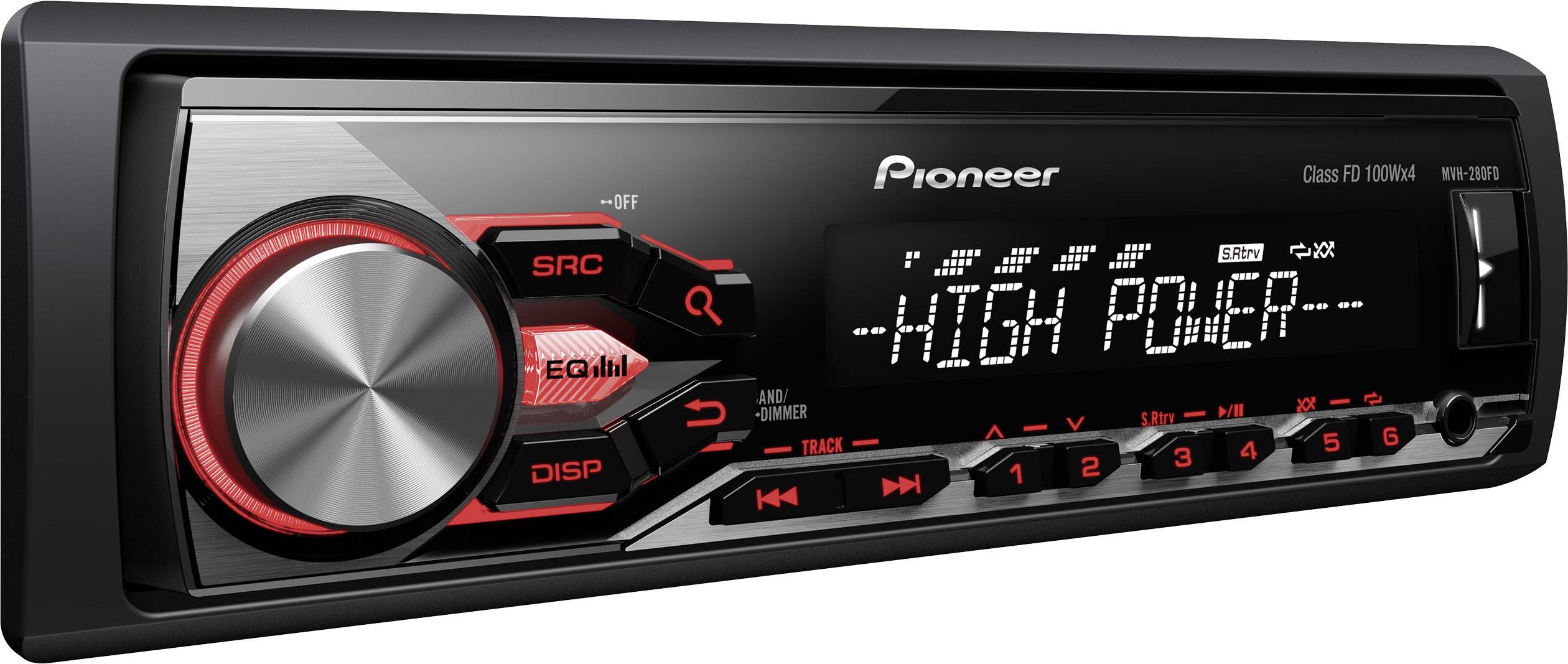 Pioneer MVH-280FD Autoradio Anschluss für Lenkradfernbedienung